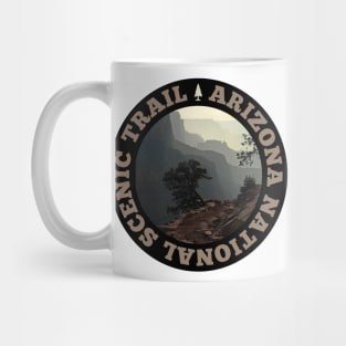 Arizona National Scenic Trail circle Mug